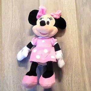 Minnie Mouse Plush - Pink - Disney brand